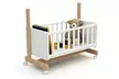 Berceau-cododo en bois évolutif, coloris au choix, livraison offerte - Second Medium