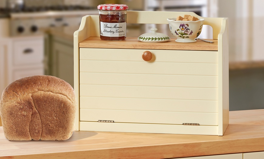 Image 1: Country Kitchen Range Bread Bin