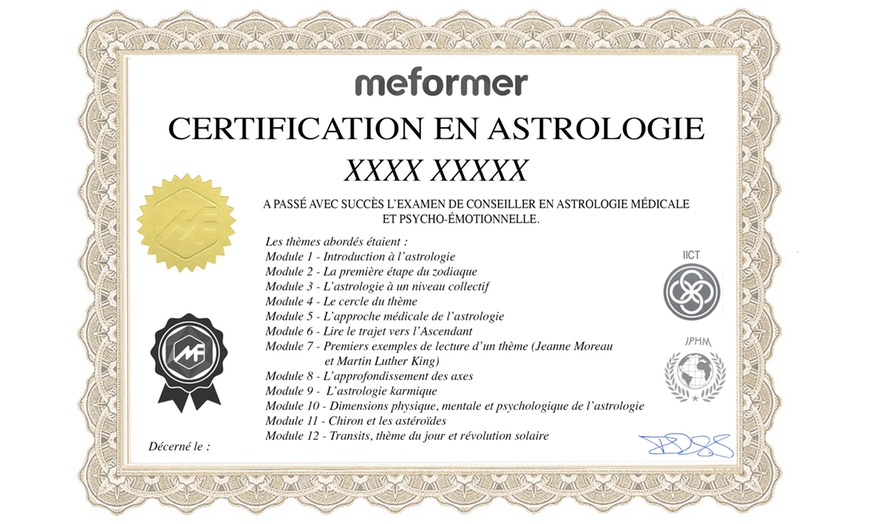 Image 4: Formation en astrologie : exploration des astres et de soi-même