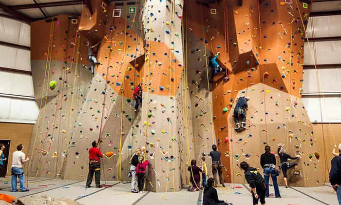 Rock-Climbing Package at Vertical Rock Indoor Climbing and Fitness Center (Up to 50% Off). 4 Options Available. - Primary Image