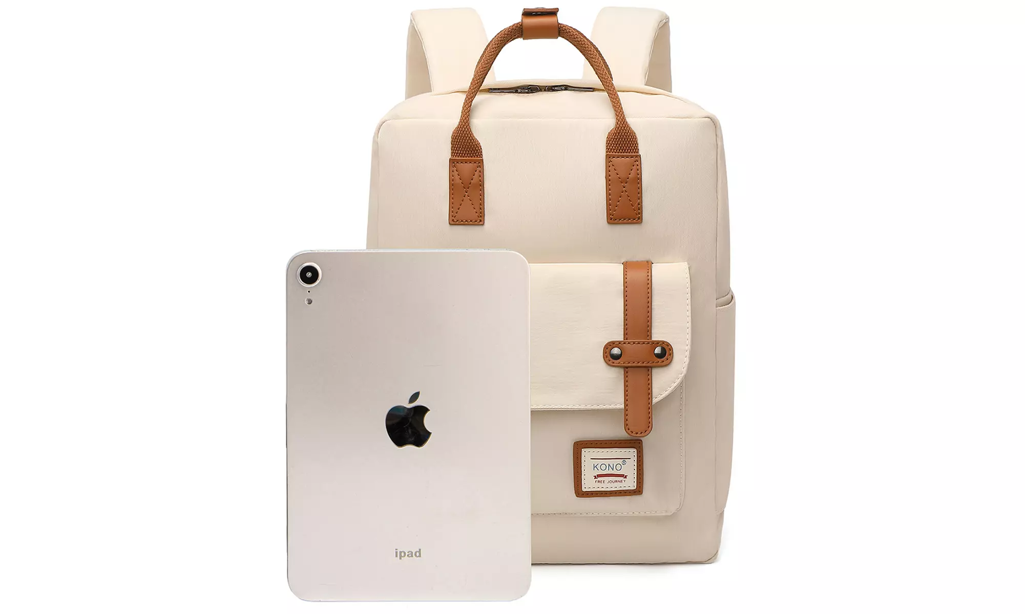 Mochila de viaje hecha de tejido impermeable espaciosa y versátil