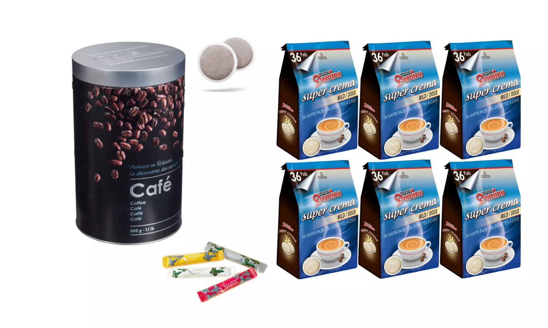 Lot de 216 dosettes café Domino compatibles pour machine Senseo - Image 6