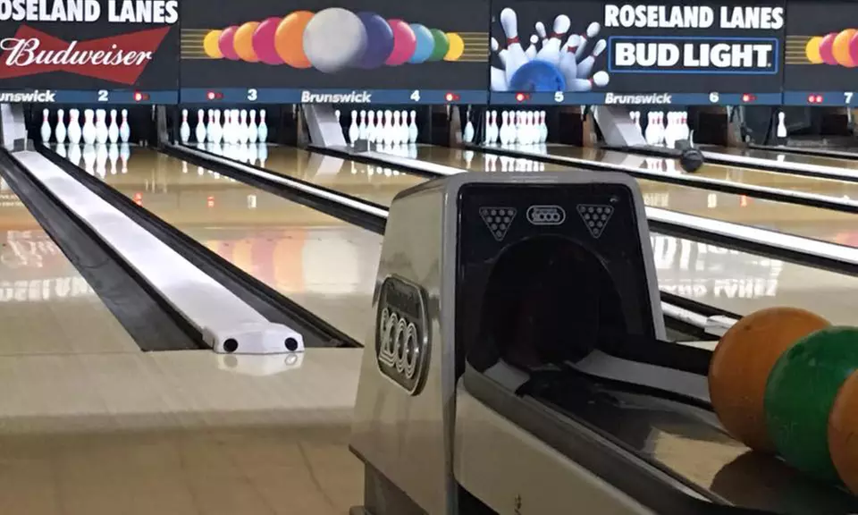 Bowling with Shoe Rentals at Roseland Lanes (Up to 40% Off). Three Options Available. - Primary Image