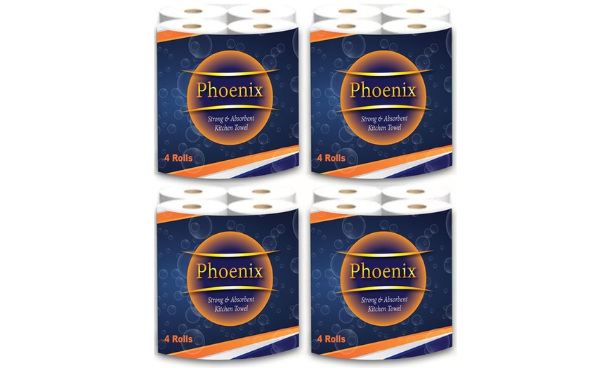 Image 3: Up to 72 Rolls of Phoenix Multipurpose 2-Ply Kitchen Towel