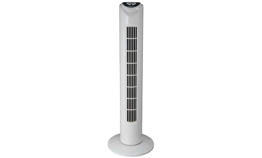 Image 3: Oscillating Tower Fan