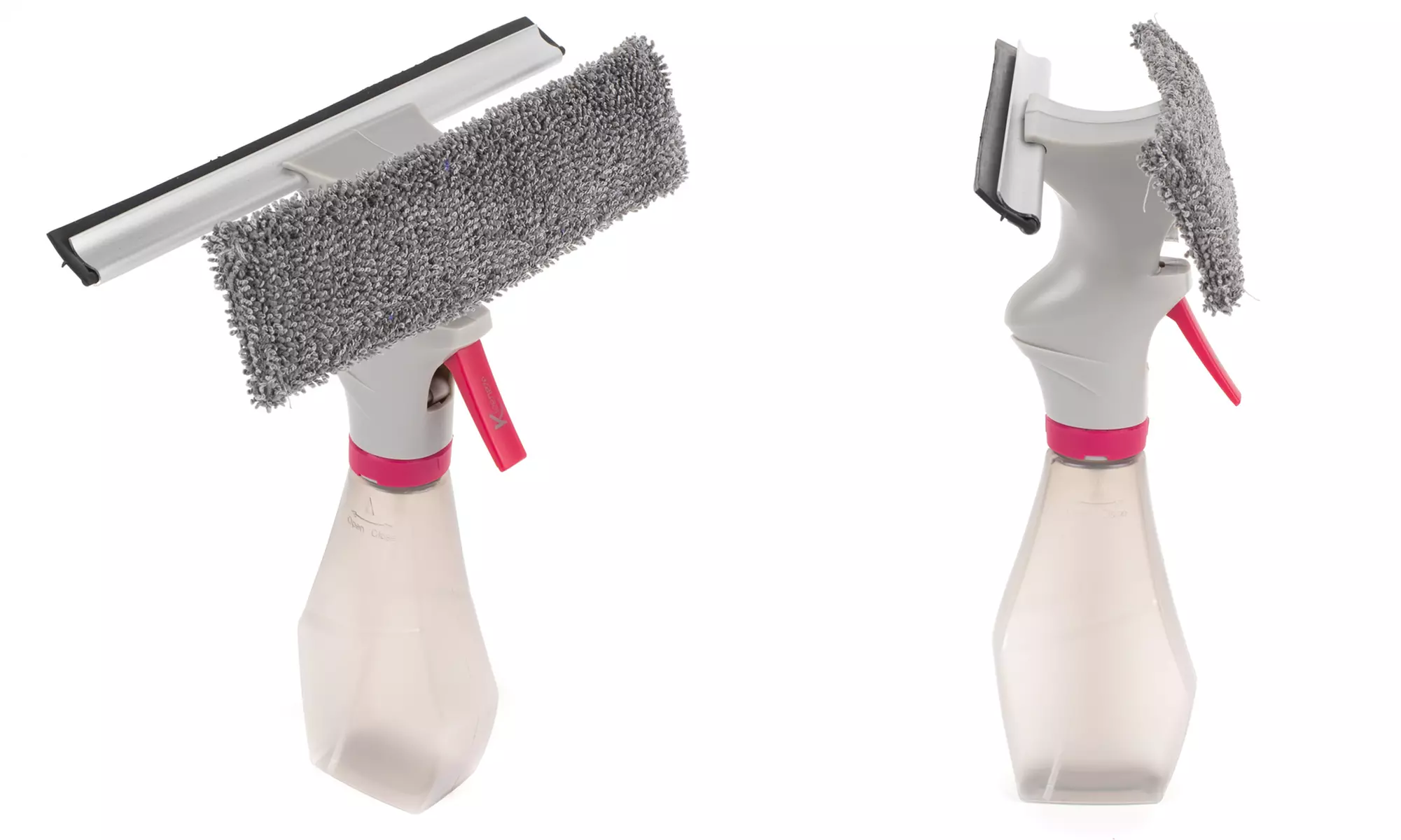 Raclette 2 en 1 pour les vitres avec réservoir 200 ml, de la marque Kleeneze - Second Medium