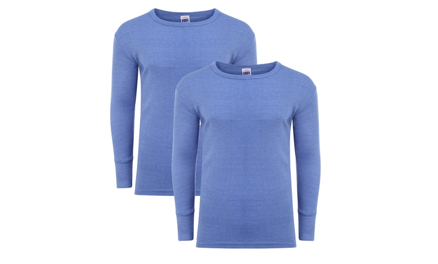 Image 6: Men's Two-Pack Thermals