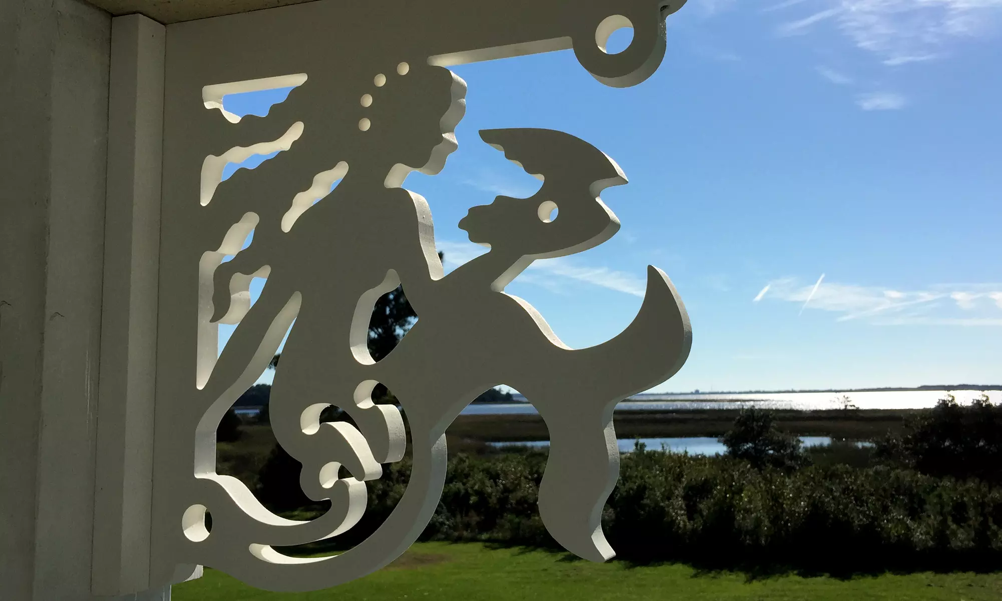 Beach Theme Decorative Corner Brackets - Primary Image