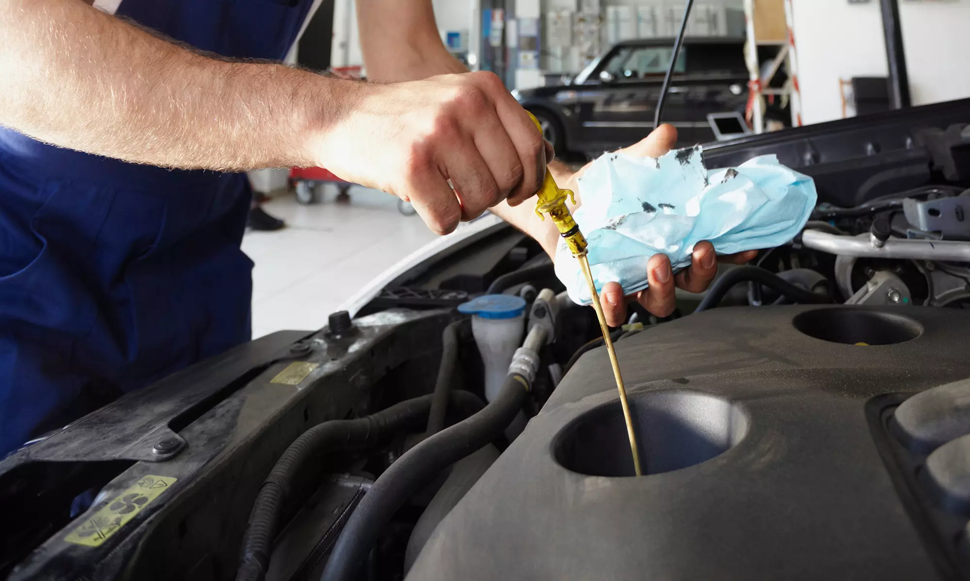 Synthetic or Standard Oil Change with Optional Tire Rotation at Plymouth Auto & Tire Center (Up to 52% Off)  - Primary Image