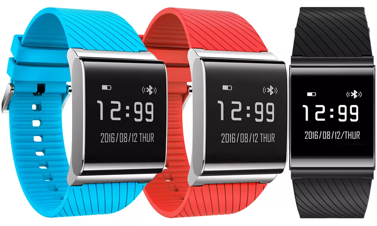 X9 bluetooth Healthband mit Blutdruck und Puls-Messer in der Farbe nach Wahl inkl. Versand - Primary Image