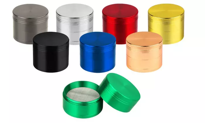 Stainless Steel Herb and Tobacco Grinder - Primary Image