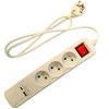 Image 2:  2-Pack of Power Strips with USB Ports and 1m Cable