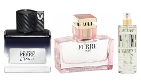 Profumi EDT Gianfranco Ferrè disponibili in 3 fragranze