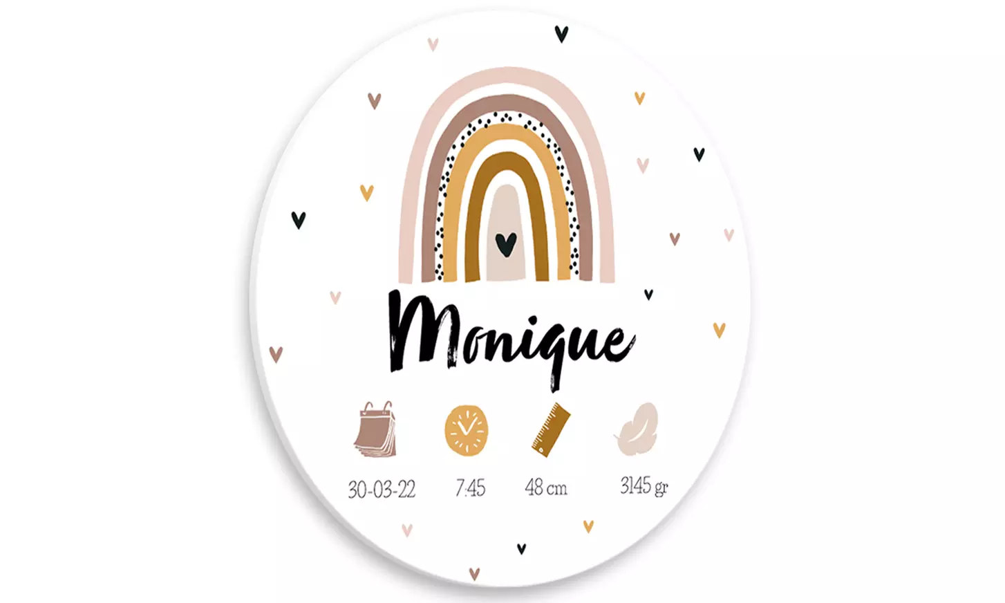 Creëer unieke geboortecirkels voor een magische kinderkamer