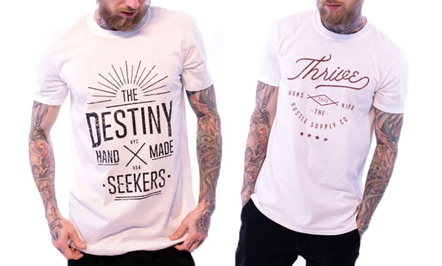 Image 3: Two-Pack of Men's Tunni T-Shirts