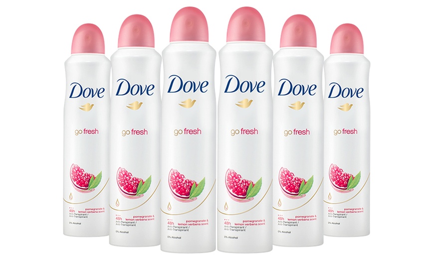 Image 15: Six-Pack of Dove Antiperspirant Deodorant Spray