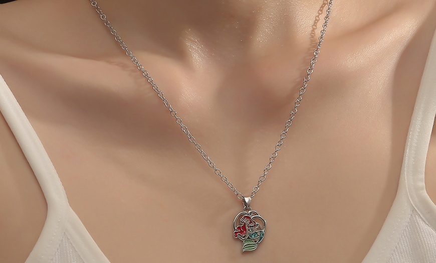 Image 2: The Little Mermaid Ariel Pendant Necklace