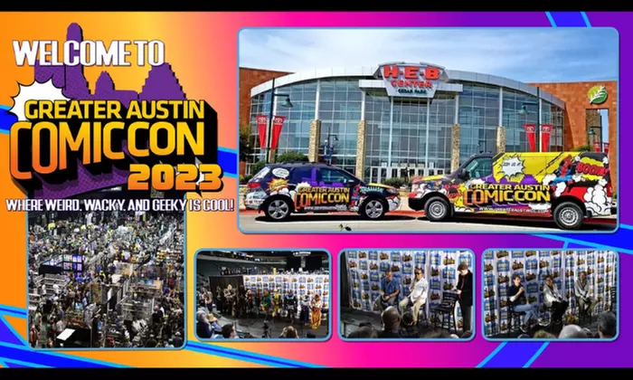 Greater Austin Comic Con this June 24-25, 2023 - Primary Image