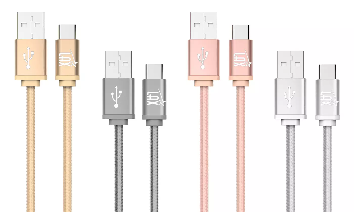 LAX 3ft Braided USB Type C Cable - Primary Image