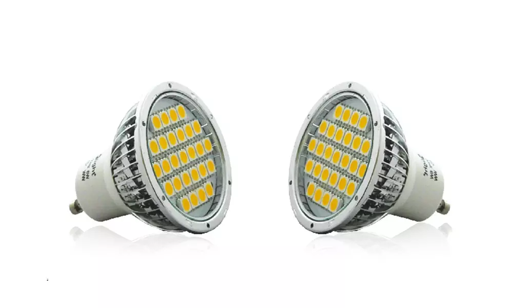 White LED GU10 5W Spotlight Bulbs from £3.98 With Free Delivery (Up to 75% Off) - Primary Image