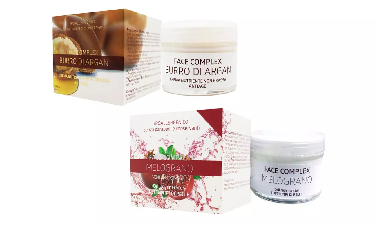 2 o 3 creme viso Face Complex