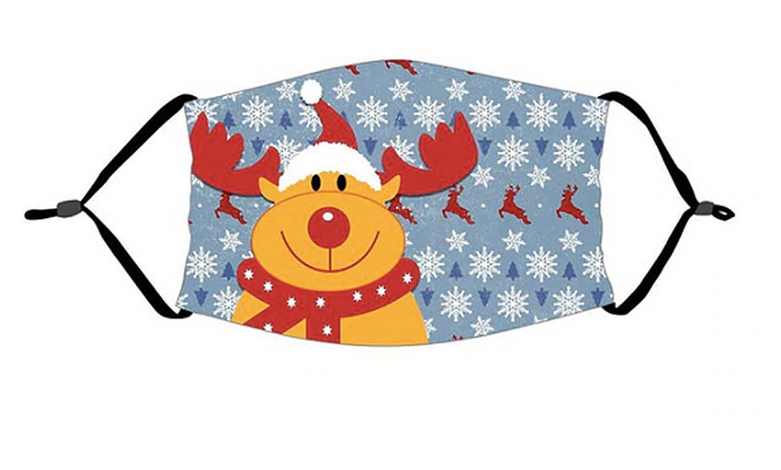 Image 3: Christmas-Themed Face Masks