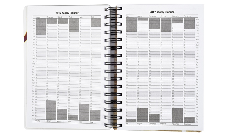 Image 10: Arpan A5 Spiral Mid-Year Diary