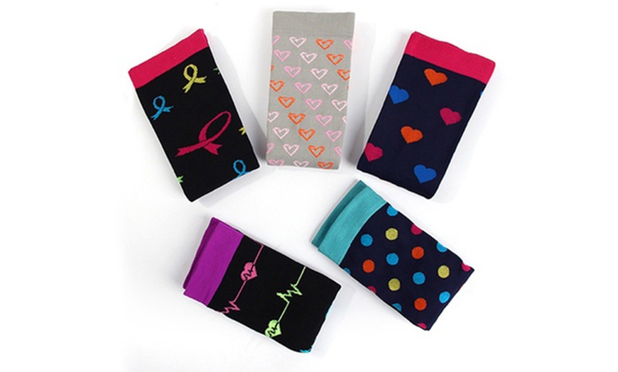 Image 2: Lot de 3 ou 6 paires de chaussettes de compression pour femmes