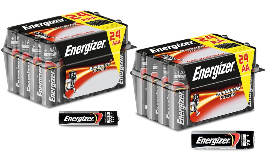 Image 1: Lot de 24 piles Energizer Power