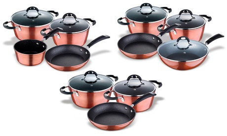 Set di pentole collezione Pandora Bergner disponibile in 3 modelli