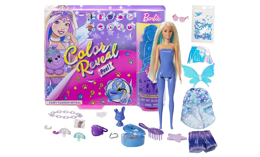 Image 10: Barbie Colour Reveal Peel Toy with 25 Accessories