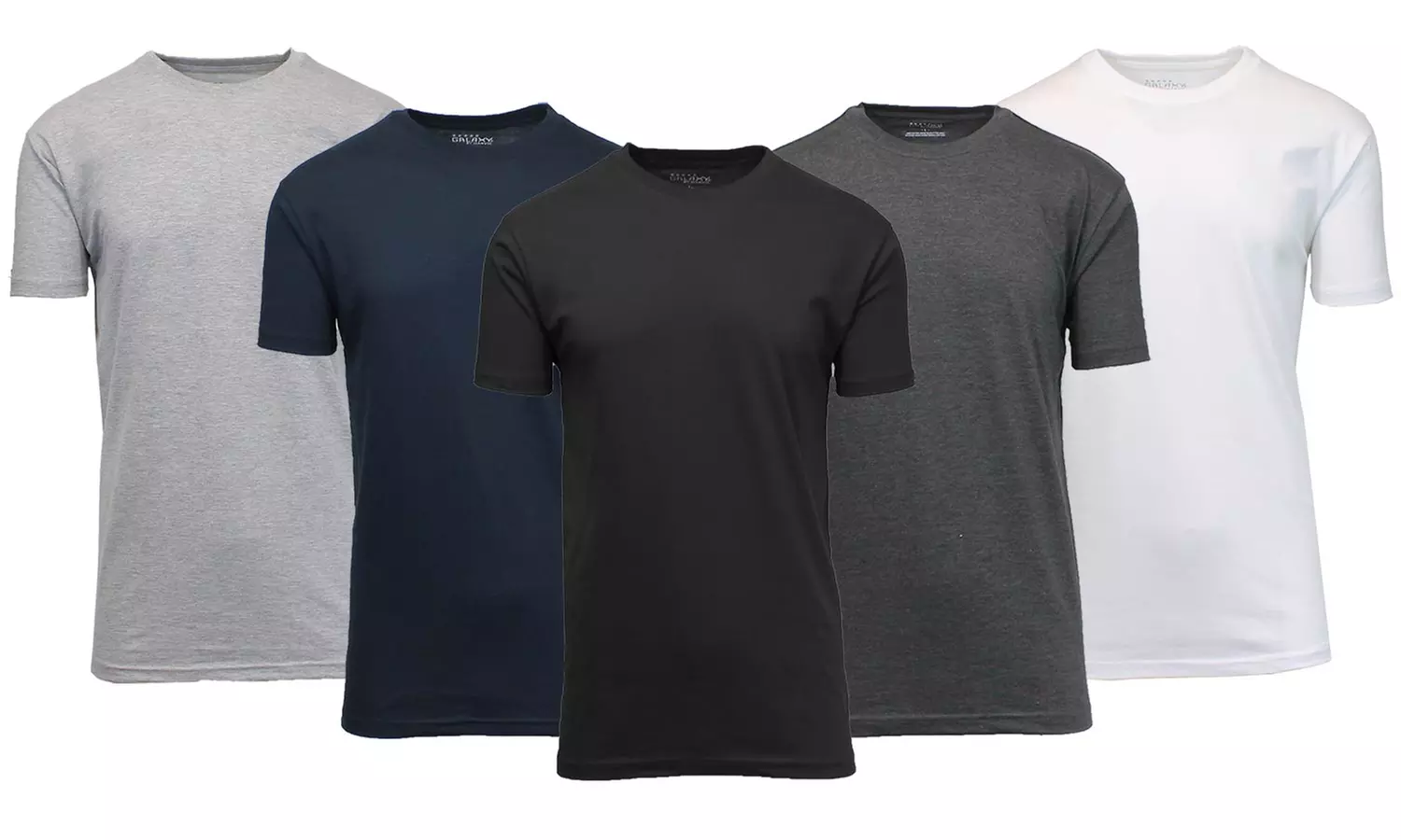 Galaxy by Harvic Men's Crew Neck Undershirt Tees (3-Pack) - Primary Image