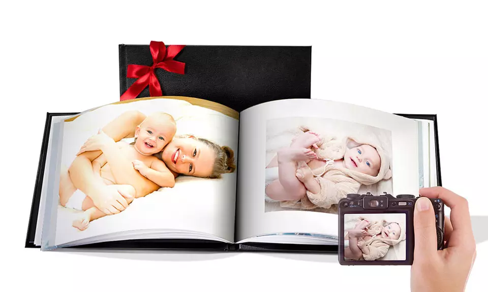 Custom Leather Cover Photo Books from Printerpix (Up to 90% Off) - Primary Image