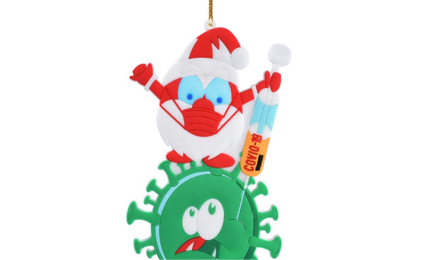 Image 2: Christmas Vaccine Ornament