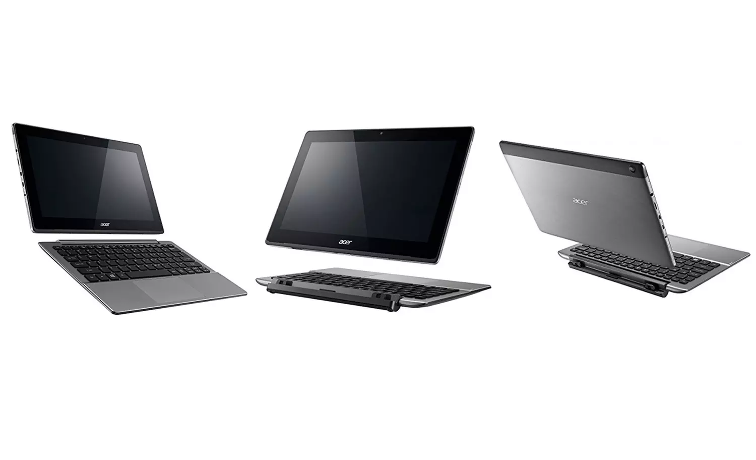 Acer Aspire Switch 11.6" Tablet PC with Intel Core Processor, 4GB RAM, 128GB Solid-State Drive & Keyboard (Refurbished) - Second Medium