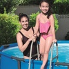 Image 5: Escalera para piscinas elevadas Bestway 