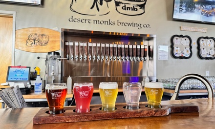 Beer Experience for Two: One Beer Flight and Two Beers of Choice - Desert Monks Brewing Co