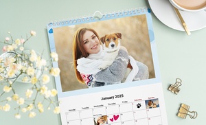 Up to 94% Off Custom Wall Calendar from Printerpix