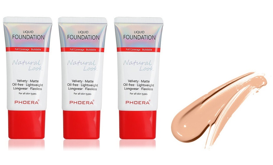 Image 27: Phoera Velvety Matte Lightweight Liquid Foundation