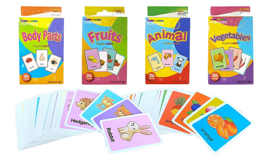 Image 2: Lot de 36 cartes flash pour enfants