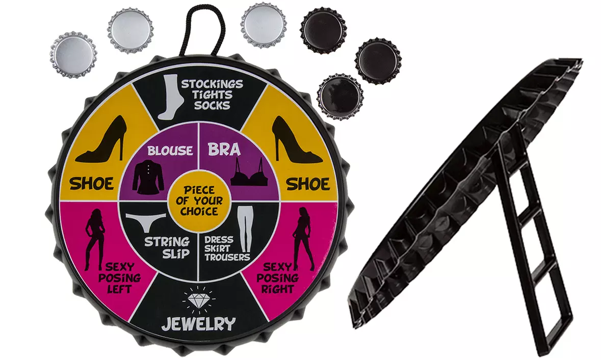 Jeu de fléchettes striptease pour adultes - Primary Image