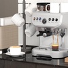 Image 1: HomCom Espresso Machine with 15 Grind Settings and a Steam Wand
