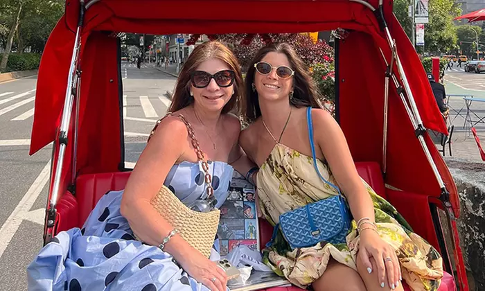 Central Park & New York City 90 Min Pedicab Tour for 1, 2 or 4 & More