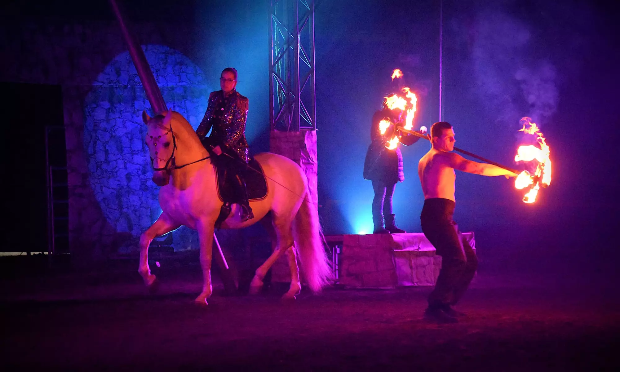 Ticket für die Pferde-Show „Traumwelten“ im Dezember und Januar auf dem Schützenplatz Eller (39% sparen) - Second Medium