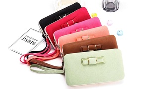 Clutch Purse with Phone Holder