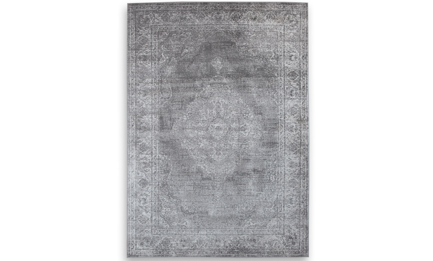 Image 13: A2Z Santorini Medallion Rug