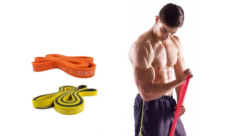 1 o 2 bande elastiche per esercizi di yoga disponibili in 2 modelli