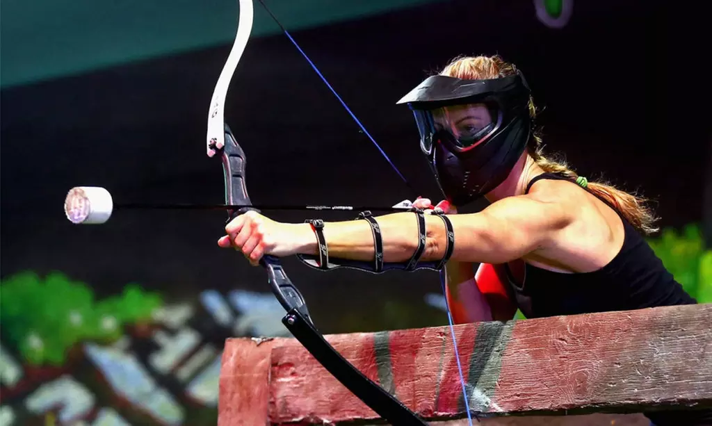 Archery Arrow Tag Game at Brainy Actz (Up to 30% Off). Three Options Available. - Primary Image