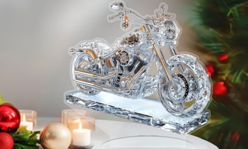 Image 5: Motorbike Acrylic 2D Desktop Decoration