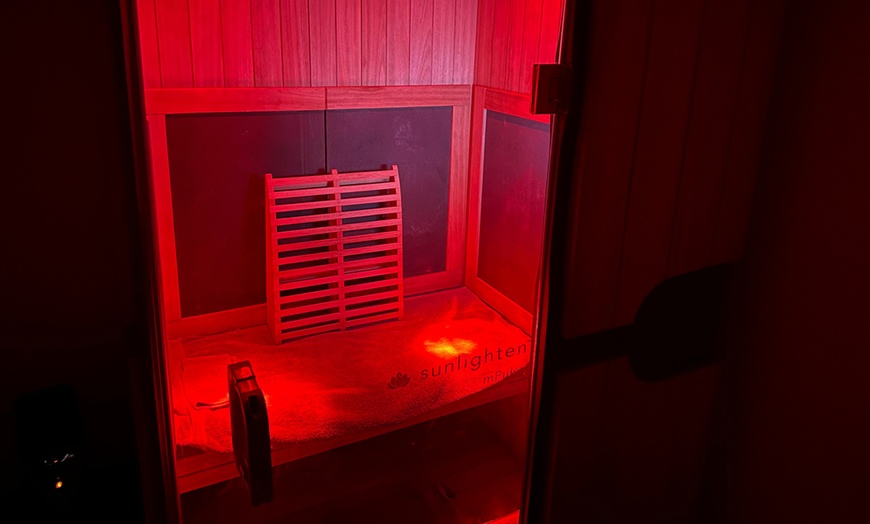 Image 2: Rejuvenate with One or Three 30 Minute Sauna Sessions with Cold Plunge